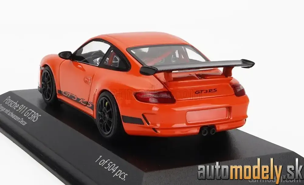 Minichamps - PORSCHE 911 997 GT3 RS COUPE 2006 ORANGE BLACK - 1:43