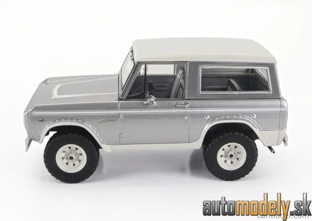 GreenLight - FORD BRONCO 1967 COUNTING CARS SILVER - 1:24