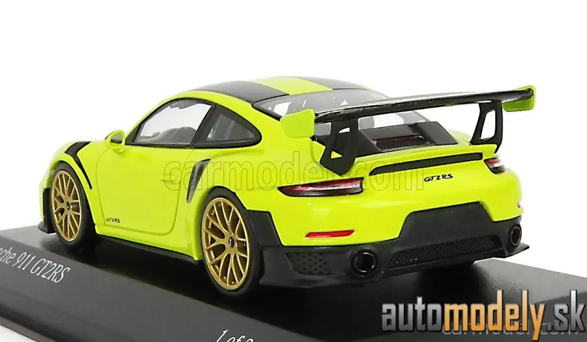 Minichamps - PORSCHE 911 991-2 GT2 RS WEISSACH PACKAGE COUPE 2018 - 1:43