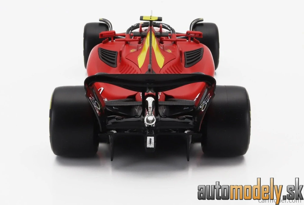 Bburago - FERRARI F1 SF-23 TEAM SCUDERIA FERRARI N 55 POLE POSITION 3rd MONZA ITALY GP 2023 CARLOS SAINZ - 1:18