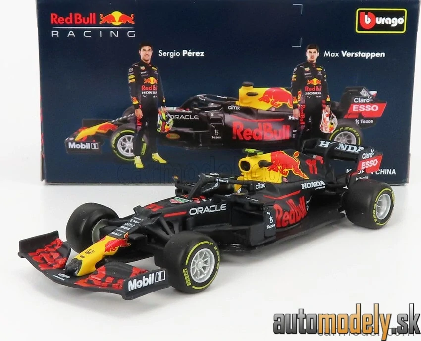 BURAGO - RED BULL - F1 RB16B HONDA RA620H TEAM RED BULL RACING N 11 SEASON 2021 SERGIO PEREZ - 1:43