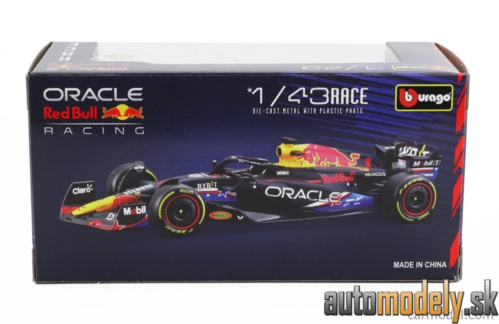 BURAGO - RED BULL - F1 RB19 TEAM ORACLE RED BULL RACING N 11 4th AUSTIN USA GP 2023 SERGIO PEREZ - 1:43