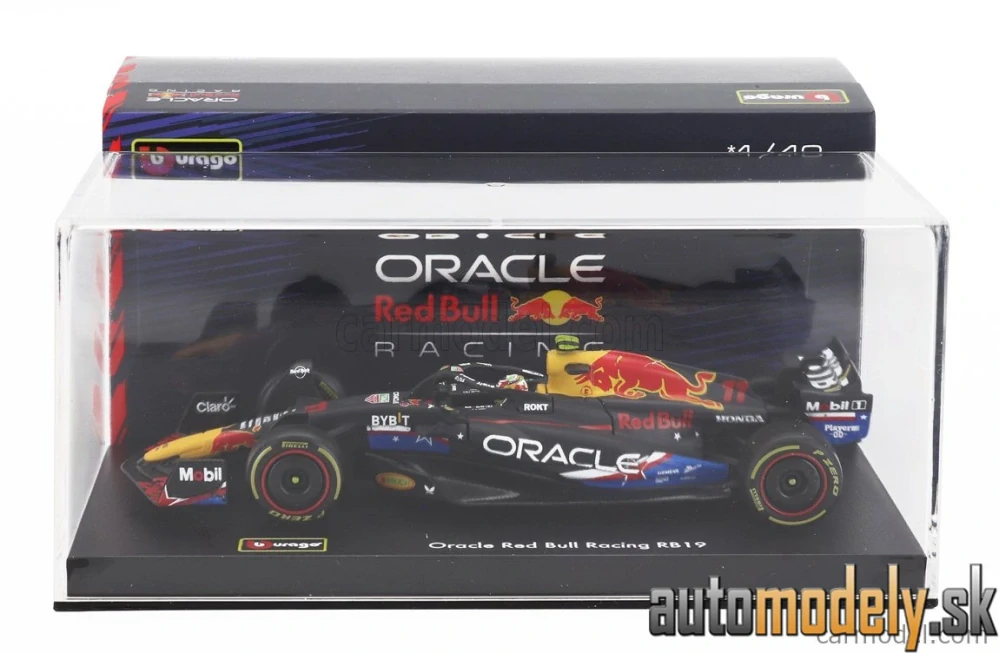 BURAGO - RED BULL - F1 RB19 TEAM ORACLE RED BULL RACING N 11 4th AUSTIN USA GP 2023 SERGIO PEREZ - 1:43