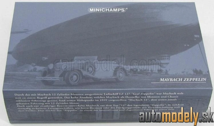 MINICHAMPS - MAYBACH - ZEPPELIN CABRIOLET 1932 - 1:43