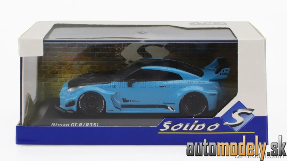 SOLIDO - NISSAN - GT-R (R35) LB WORKS SILHOUETTE COUPE 2019 - 1:43