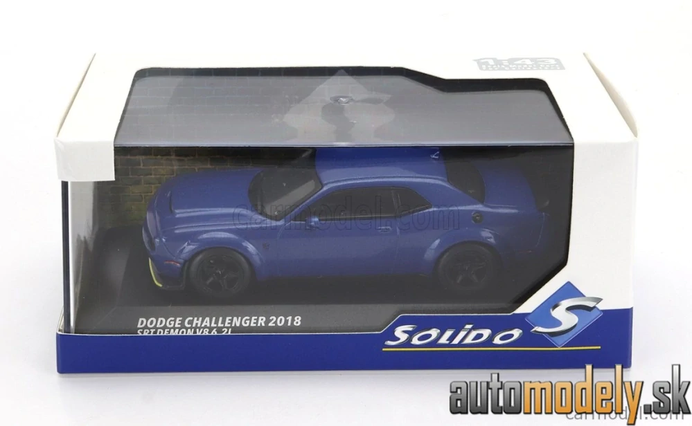 SOLIDO - DODGE - CHALLENGER SRT COUPE 2018 - 1:43