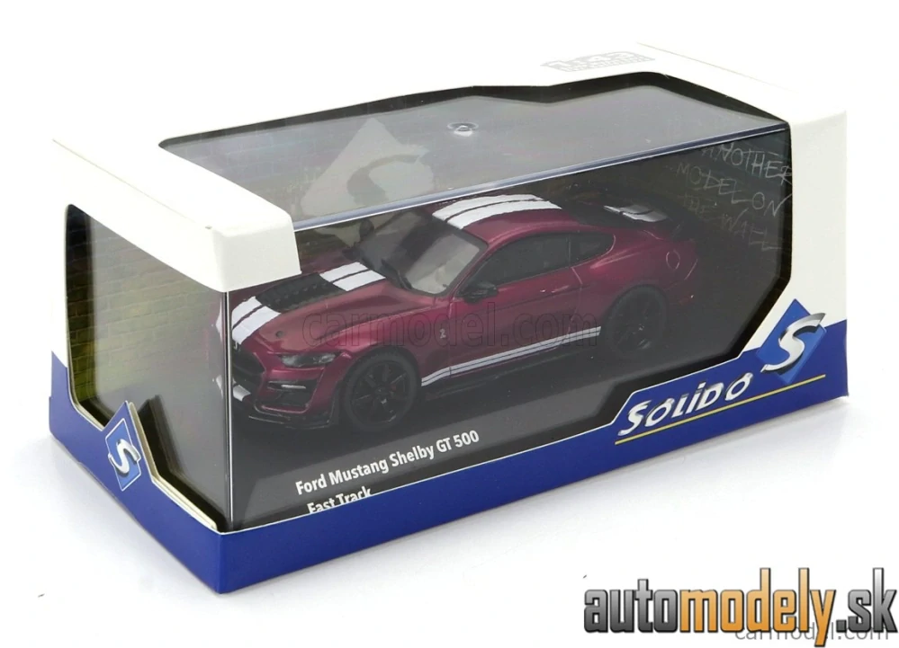 SOLIDO - FORD USA - MUSTANG SHELBY GT500 COUPE FAST TRACK 2020 - 1:43