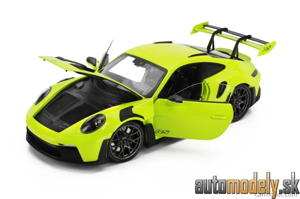 MINICHAMPS - PORSCHE - 911 992 GT3 RS COUPE 2024 - BLACK WHEELS - 1:18