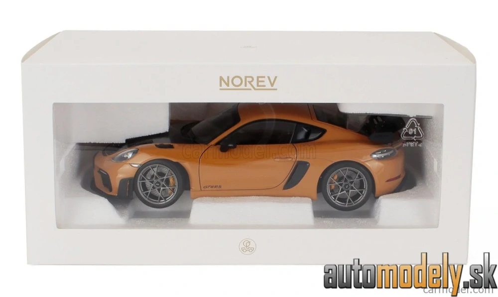 NOREV - PORSCHE - 718 CAYMAN GT4 RS WEISSACH PACKAGE 2023 - 1:18