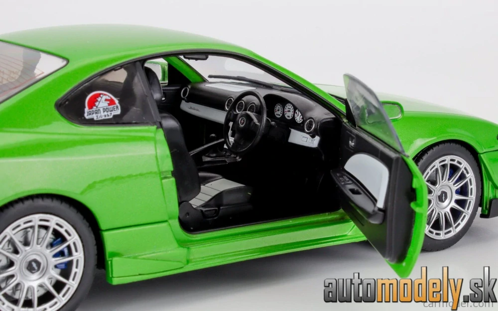 SOLIDO - NISSAN SILVIA (S15) COUPE SPEC-R AERO 1999 - 1:18