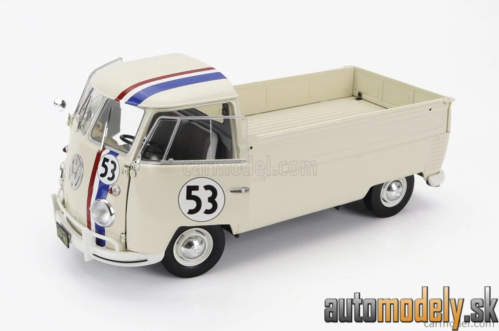 SOLIDO - VOLKSWAGEN - T1b PICK-UP N 53 (HERBIE) 1950 - 1:18