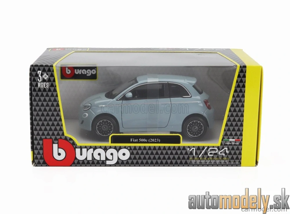 Burago - FIAT - 500e FULL ELECTRIC 2021 - 1:24