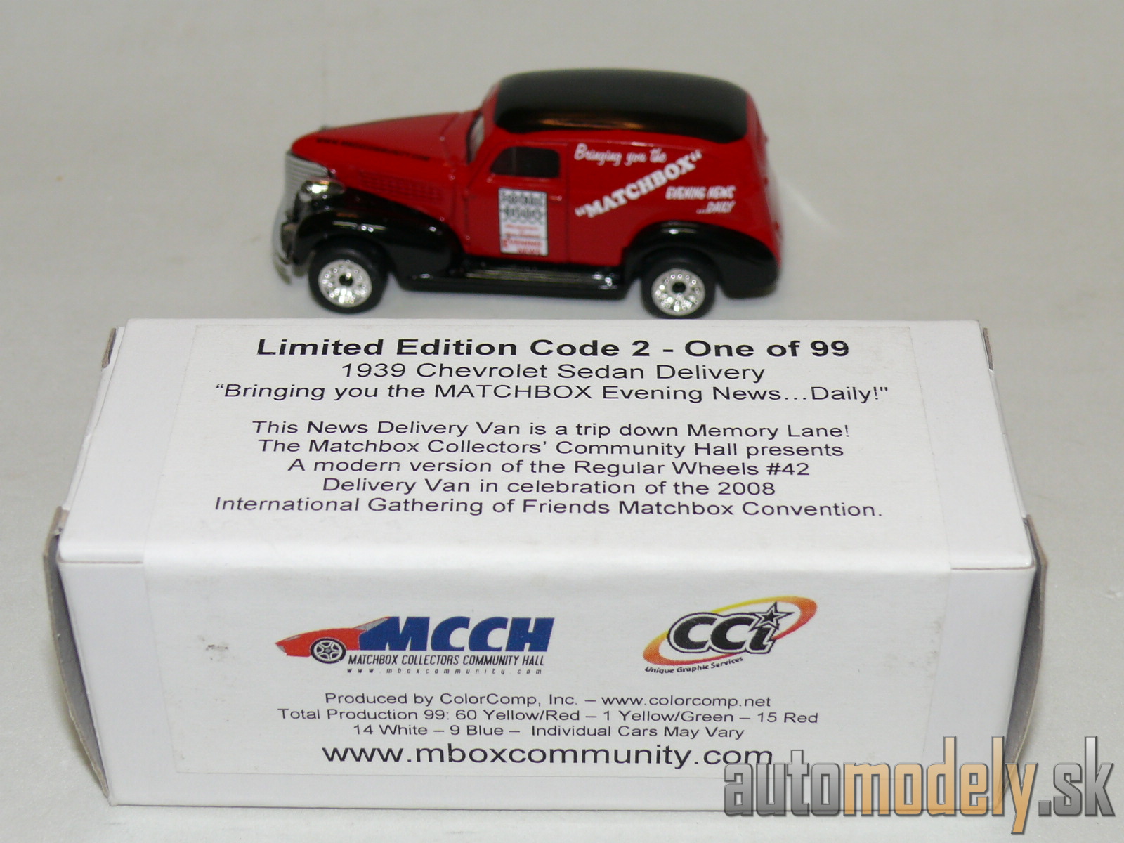 Matchbox - ´39 Chevy Sedan Delivery - 1:57