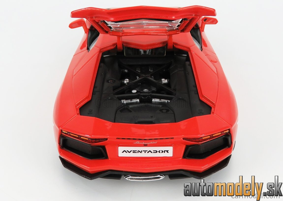 Bburago - LAMBORGHINI - AVENTADOR LP700-4 2011 - ARANCIO ARGOS - ORANGE MET - 1:18