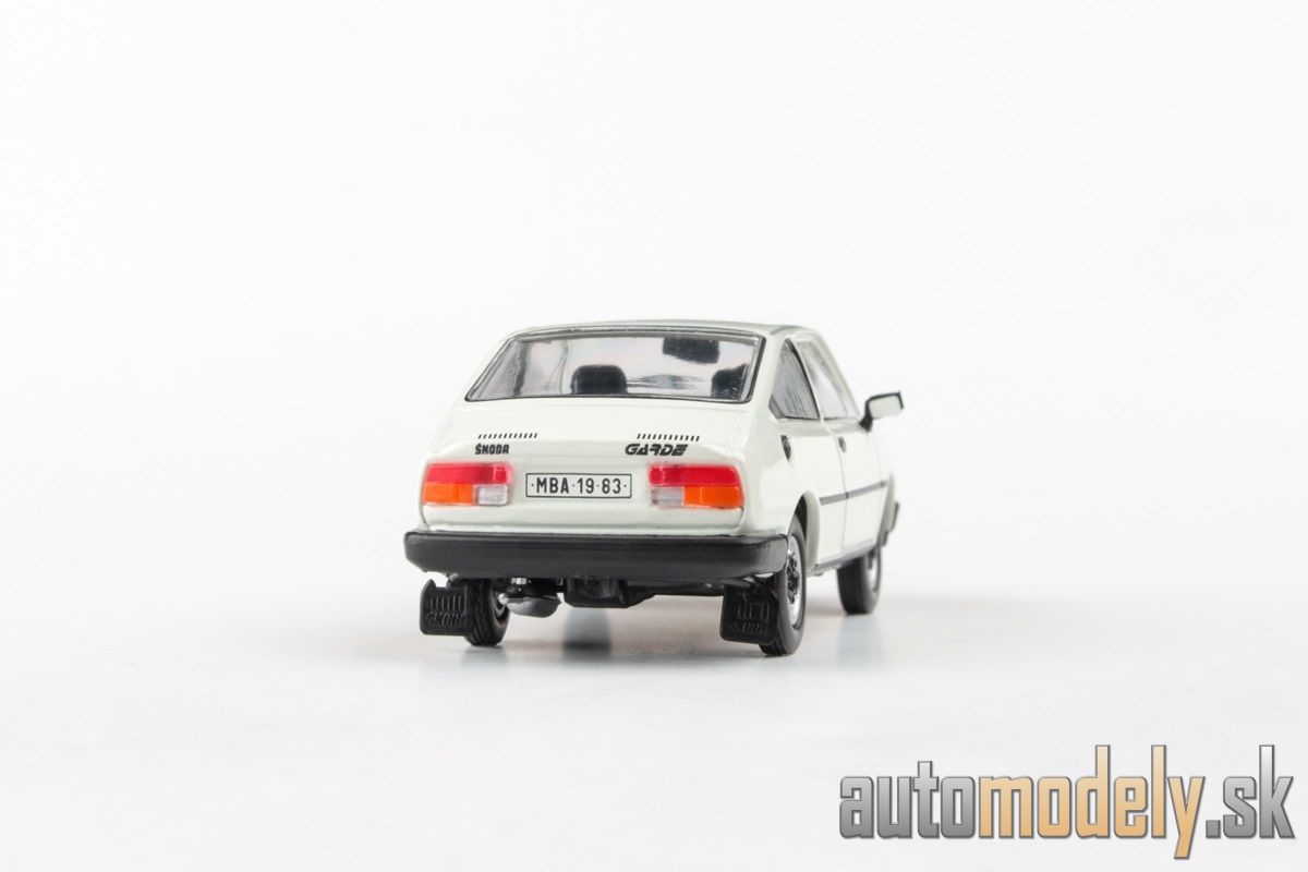 Abrex - Škoda Garde (1982) biela ľadová - 1:43