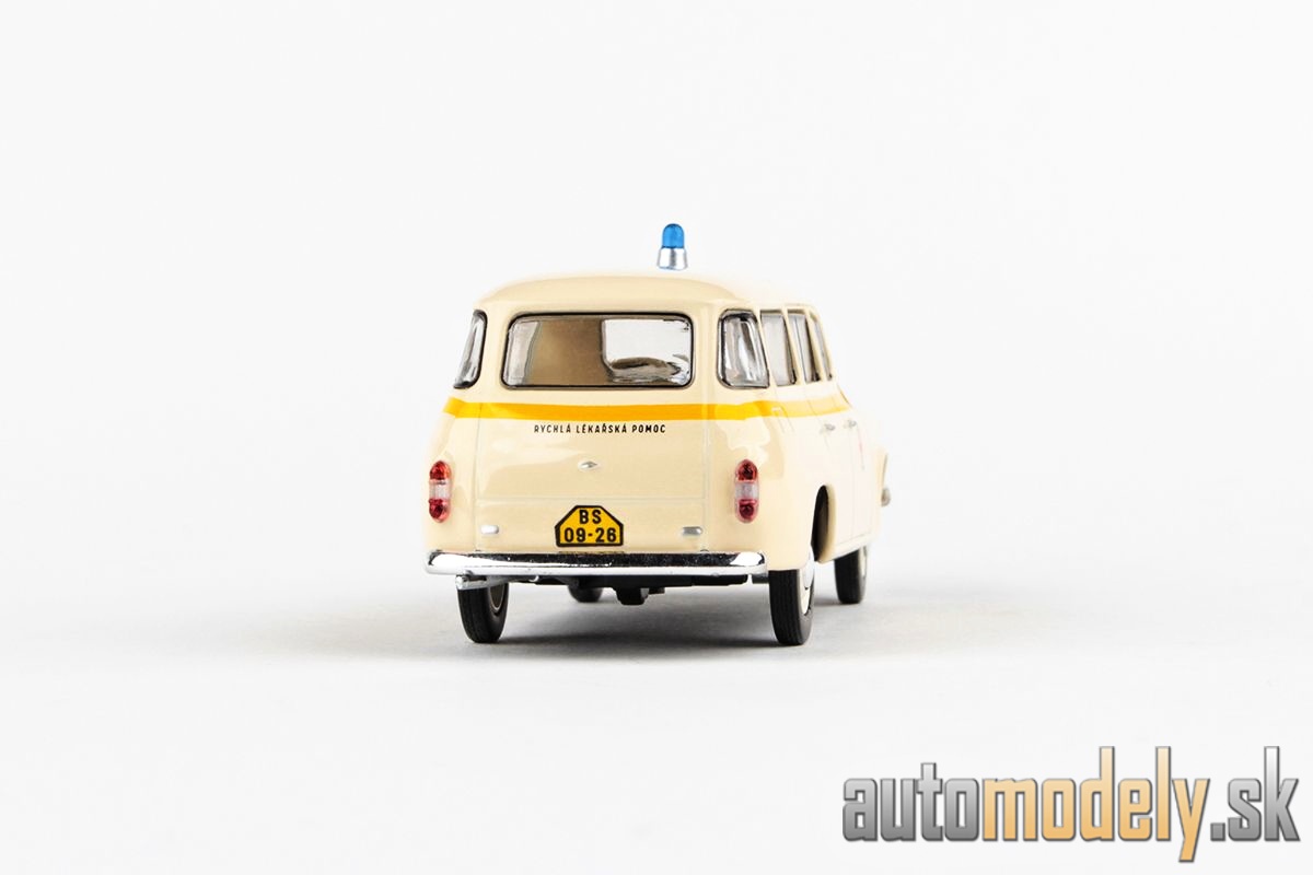 Abrex - Škoda 1202 (1964) Sanitka MÚNZ Brno - 1:43