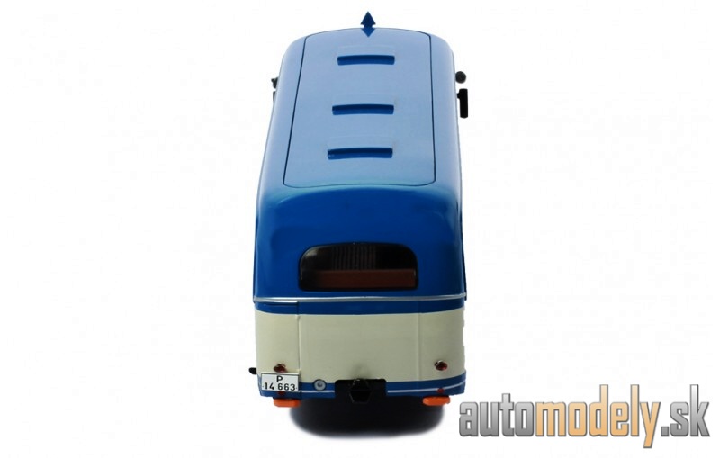 IXO - Skoda 706 RO, blue/beige, 1947 - 1:43
