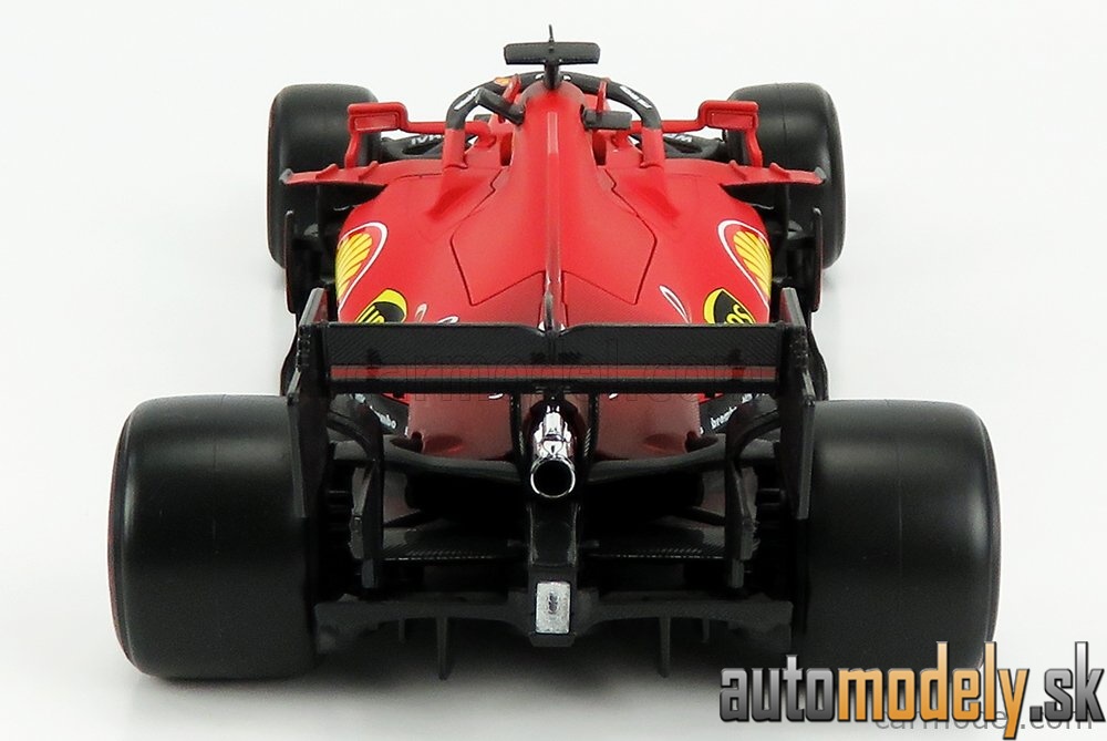 Bburago - FERRARI - F1 SF21 TEAM SCUDERIA FERRARI MISSION WINNOW N 55 SEASON 2021 CARLOS SAINZ JR. - MATT RED - 1:18