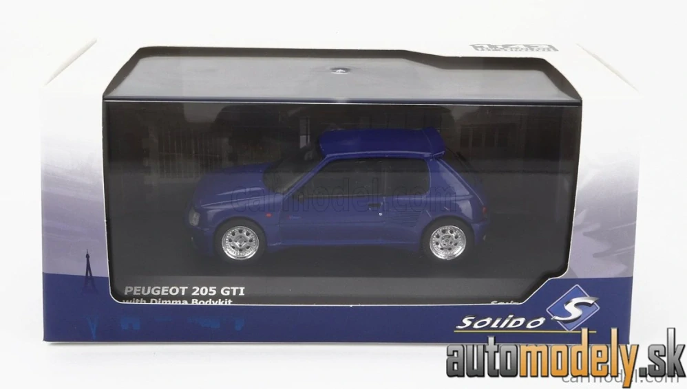 SOLIDO - PEUGEOT - 205 GTi DIMMA BODY KIT 1988 - 1:43