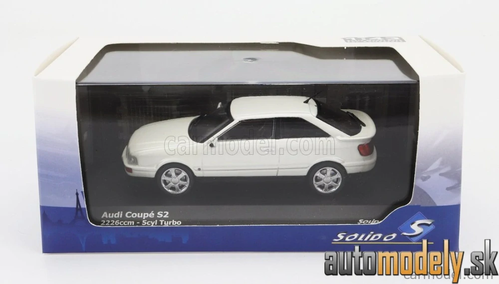 SOLIDO - AUDI - 80 (S2) TURBO COUPE 1992 - 1:43