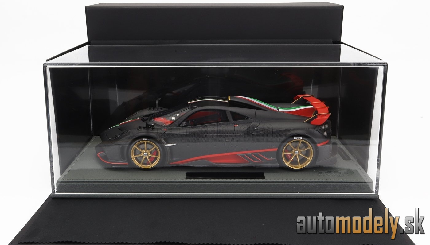 Miniature BBR Pagani Imola 2020 Carbone 1/18 - Résine - Modèle P18192B - Neuf