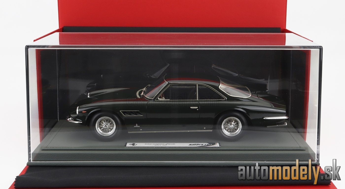 BBR-MODELS - FERRARI - 500 SUPERFAST 2 SERIES COUPE 1965 - CON VETRINA - WITH SHOWCASE - 1:18