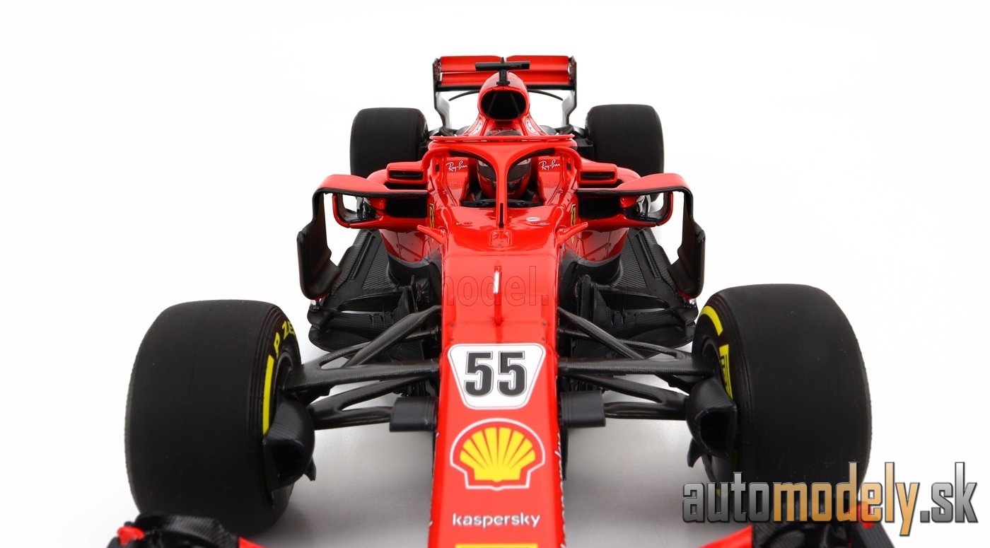 BBR-MODELS - FERRARI - F1 SF71H N 55 TEST FIORANO ITALY 2018 CARLOS SAINZ - 1:18