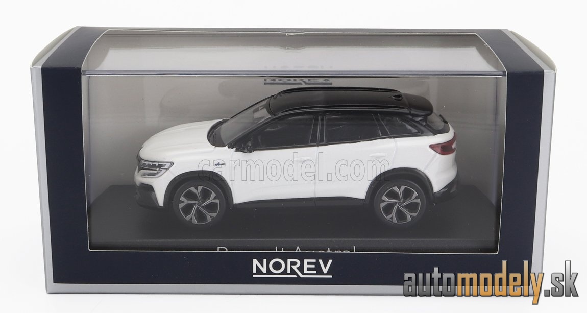 NOREV - RENAULT AUSTRAL ESPRIT ALPINE 2022 (PEARL WHITE) - 1:43