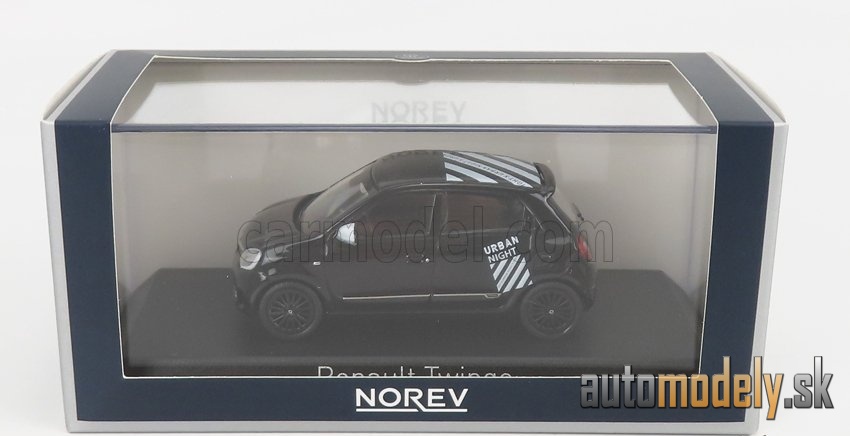 NOREV - RENAULT - TWINGO URBAN NIGHT 2021 (BLACK) - 1:43