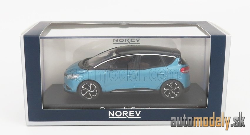 NOREV - RENAULT - SCENIC 2016 (LIGHT BLUE BLACK) - 1:43