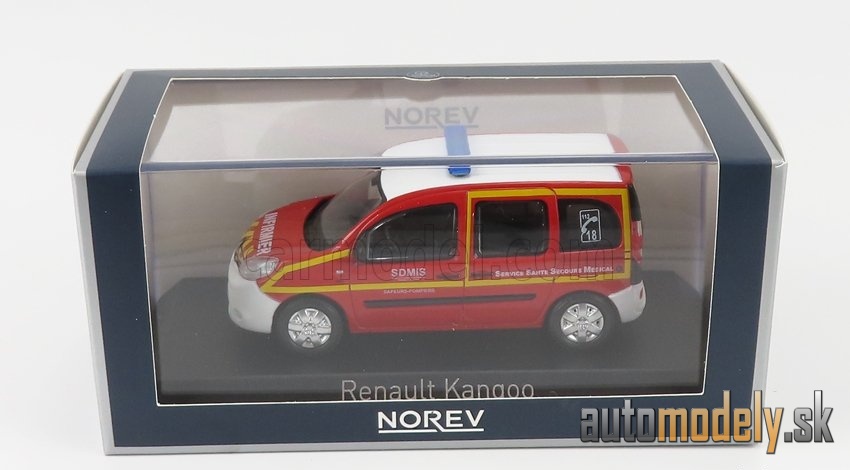 NOREV - RENAULT - KANGOO INFIRMIER SSSM POMPIERS 2013 - 1:43