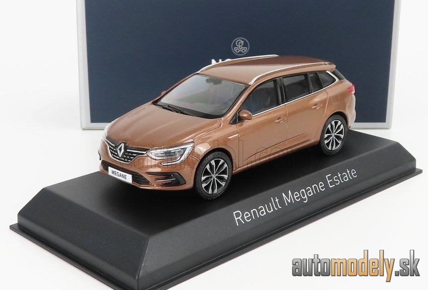 Modèle Réduit Renault Mégane Estate 2009 Verte - Norev 1/43, Occasion, Métal