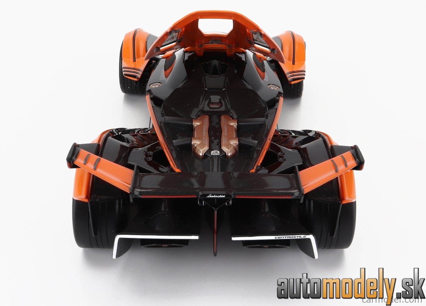 Maisto - LAMBORGHINI - LAMBO V12 VISION GT N 63 GRAN TURISMO 2020 - ORANGE BLACK - 1:18