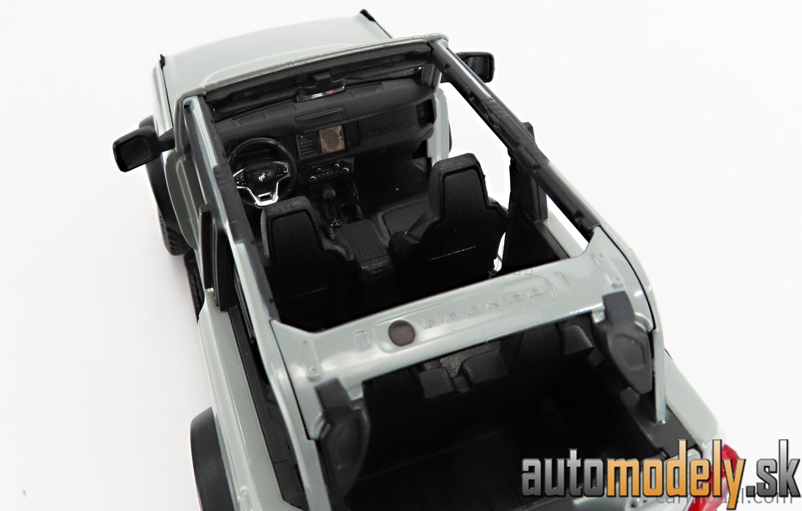 Maisto - FORD USA - BRONCO BADLANDS WITHOUT DOORS 2021 - GREY - 1:18