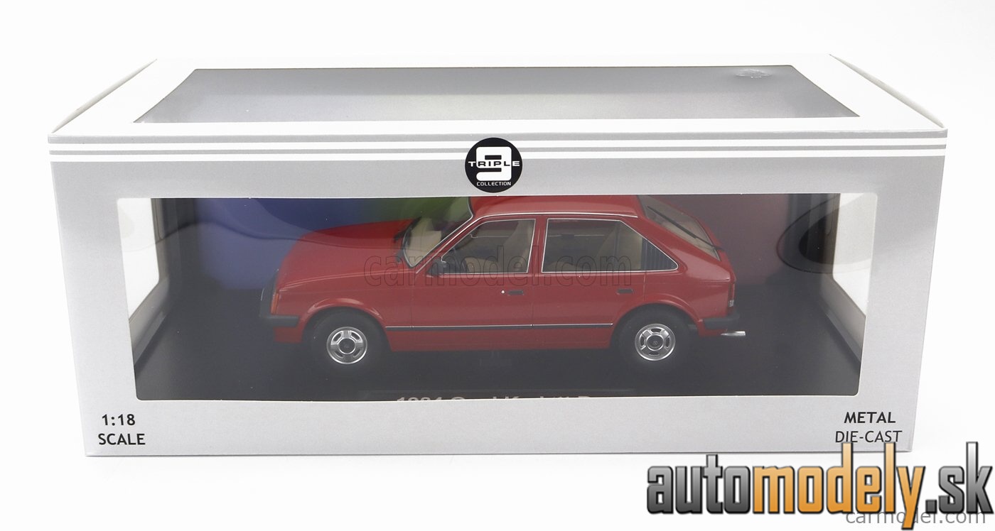 Triple9 - OPEL KADETT D 1984 RED - 1:18