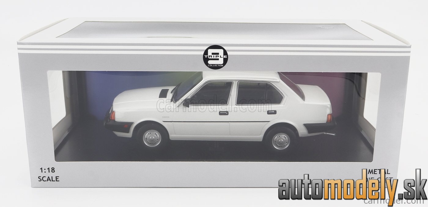 Triple9 - VOLVO 340 DL 1987 WHITE - 1:18