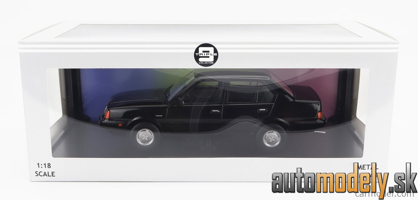 Triple9 - VOLVO 360 GLT 1987 BLACK - 1:18
