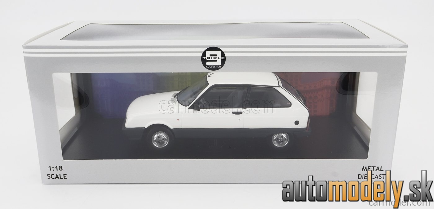 Citroën Axel 12 TRS 1990 argent Triple9 1/18 - Collection Citroën Axel 12 TRS 1990 argent Triple9 1/18 - Collection