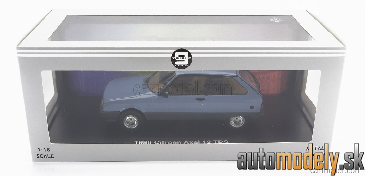 Triple9 - CITROEN AXEL 1990 BLUE - 1:18