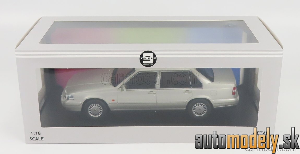 Triple9 - VOLVO 960 1996 SILVER SAND MET - 1:18