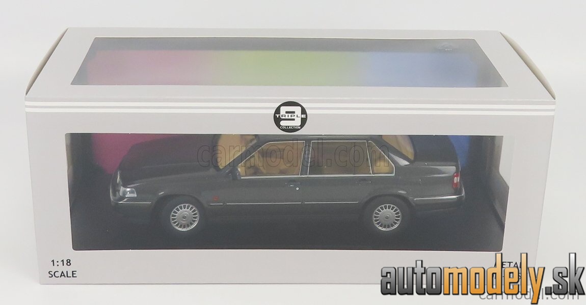 Triple9 - VOLVO 960 1996 DARK GREY MET - 1:18