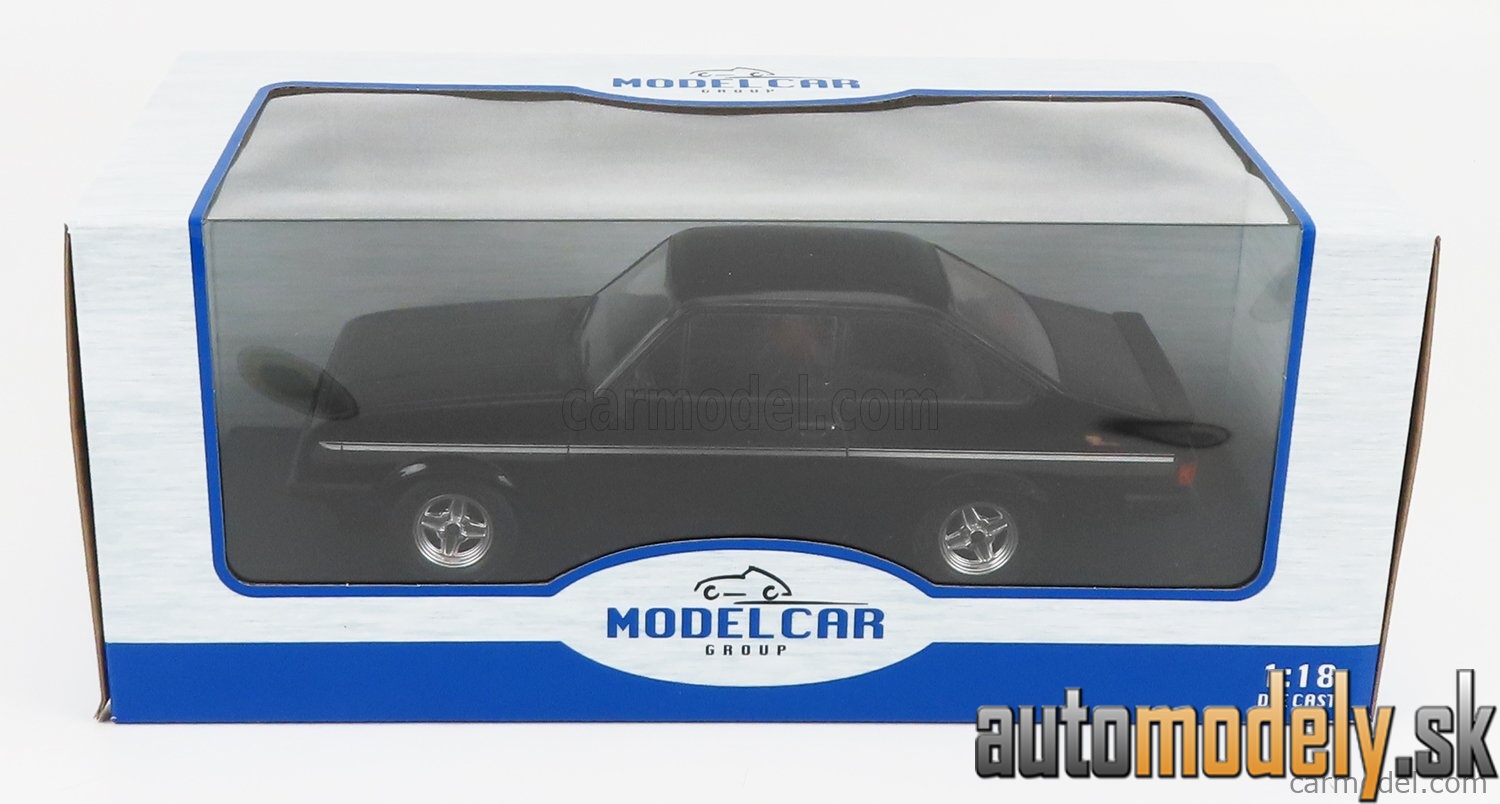 MCG - FORD ENGLAND ESCORT MKII RS2000 LHD 1977 BLACK - 1:18
