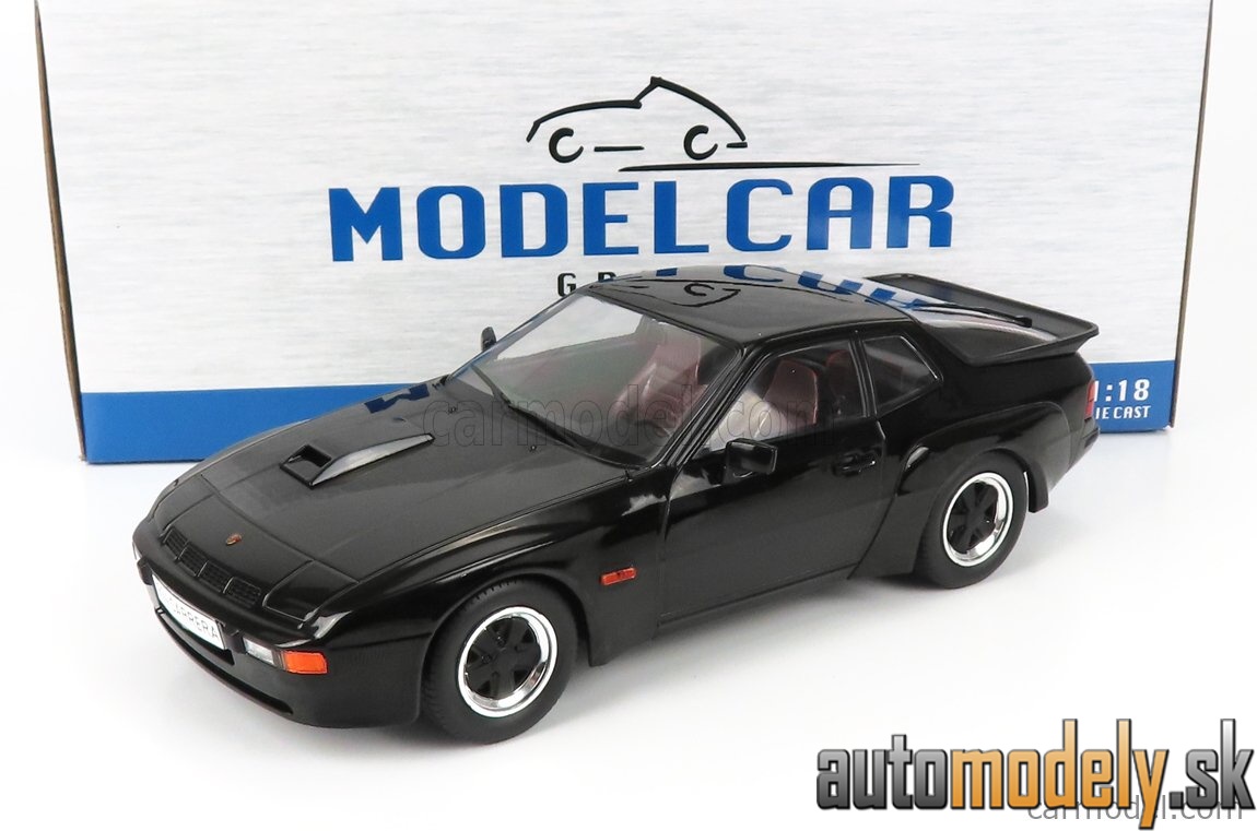 MCG - PORSCHE 924 CARRERA GT COUPE 1981 BLACK - 1:18