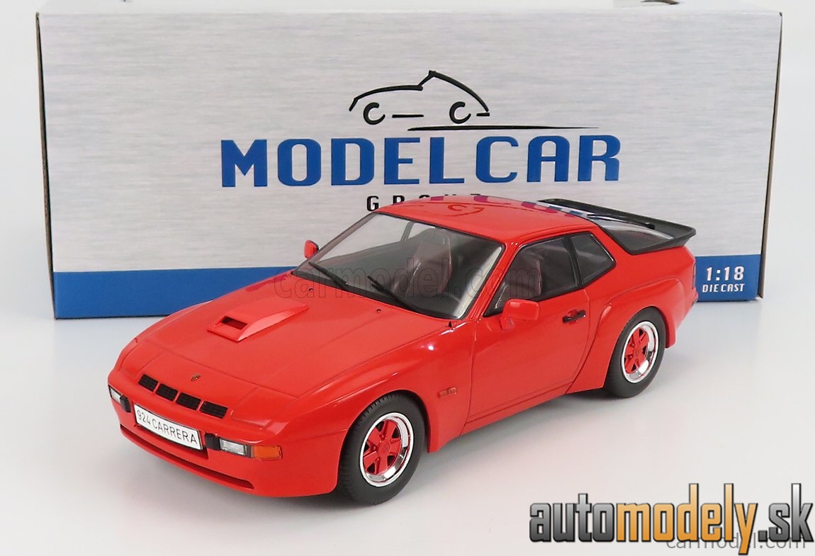 MCG - PORSCHE 924 CARRERA GT COUPE 1981 RED - 1:18