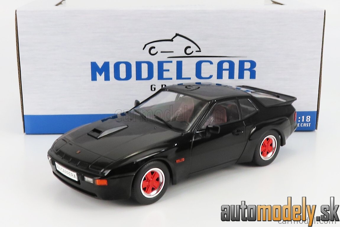 MCG - PORSCHE 924 CARRERA GT COUPE 1981 BLACK - 1:18