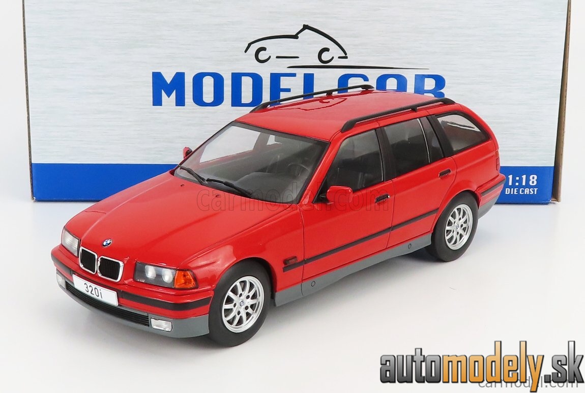 MCG - BMW 3-SERIES 320i (E36) TOURING 1995 RED - 1:18