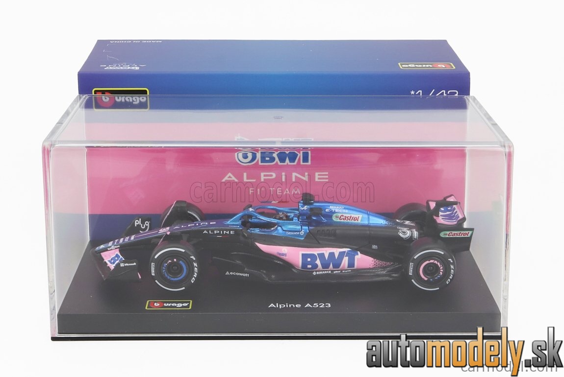 Bburago - RENAULT F1 A523 TEAM BWT ALPINE F1 N 31 SEASON 2023 ESTEBAN OCON - 1:43
