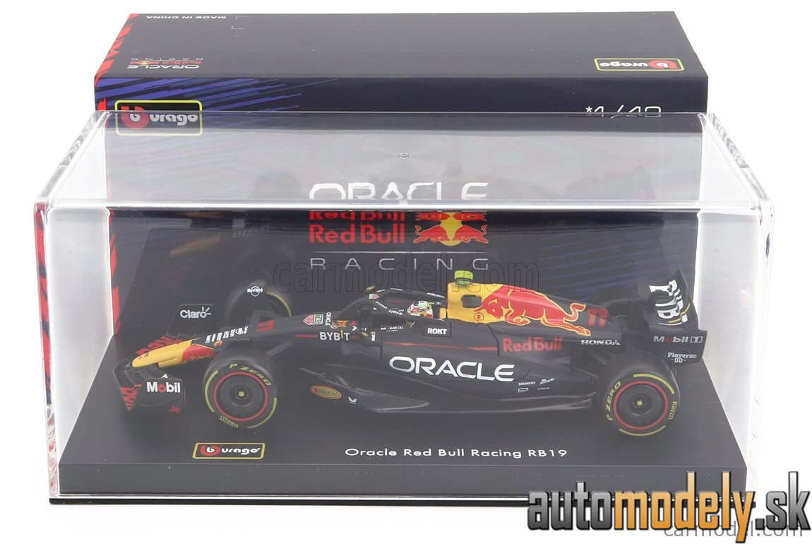 Bburago - RED BULL F1 RB19 TEAM ORACLE RED BULL RACING N 11 SEASON 2023 SERGIO PEREZ - 1:43