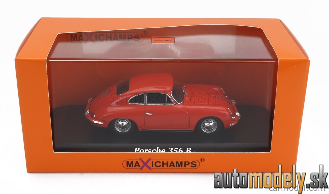 Minichamps - PORSCHE 356 B COUPE 1961 ORANGE - 1:43