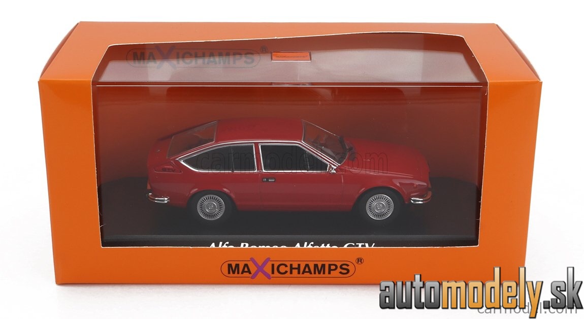 Minichamps - ALFA ROMEO ALFETTA GTV COUPE 1976 RED - 1:43